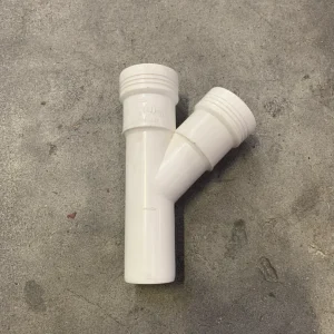 ø32 x 32 x 45 ivory afløbsrør grenrør