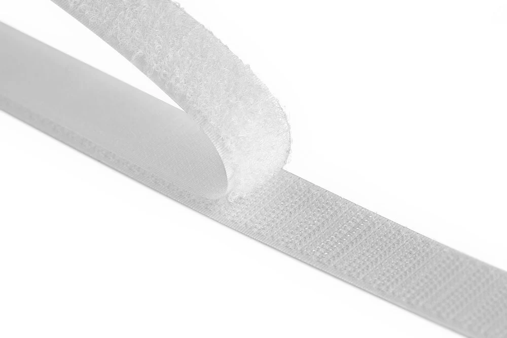 Kardborreband Självhäftande Stick-On® Velcro® 20mm x 1m Vit