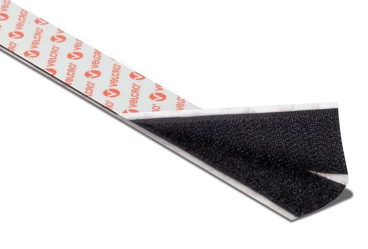 Kardborreband Självhäftande Stick-On® Velcro® 20mm x 1m Vit