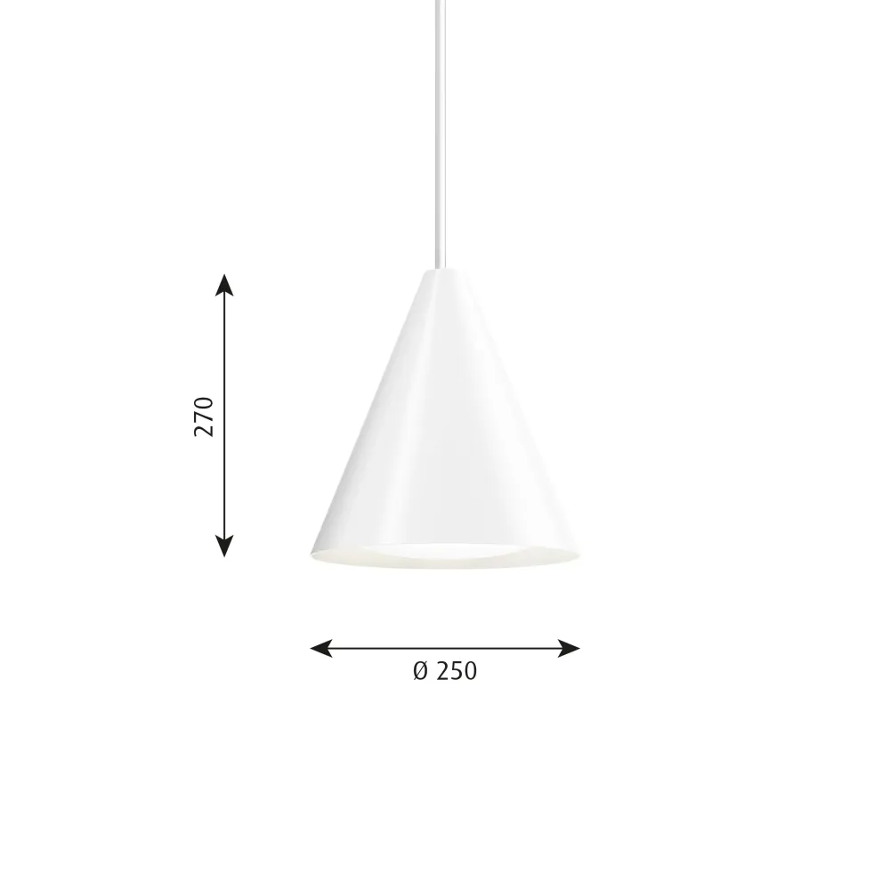 Keglen Ø250 Pearl