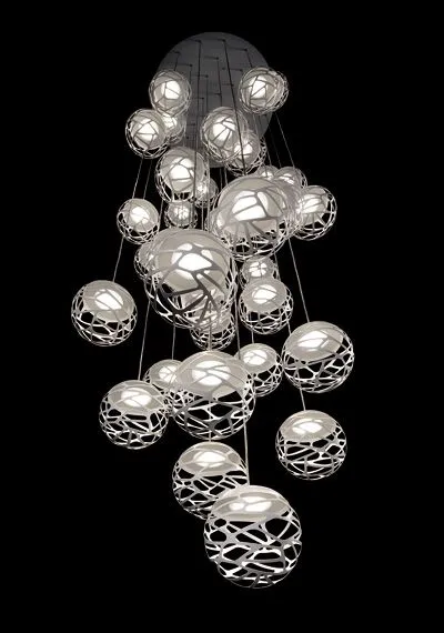 Kelly Cluster 14 pendel Studio Italia Bronze