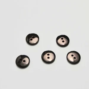 KNAP 2-HULS MIDNIGHT 14 MM
