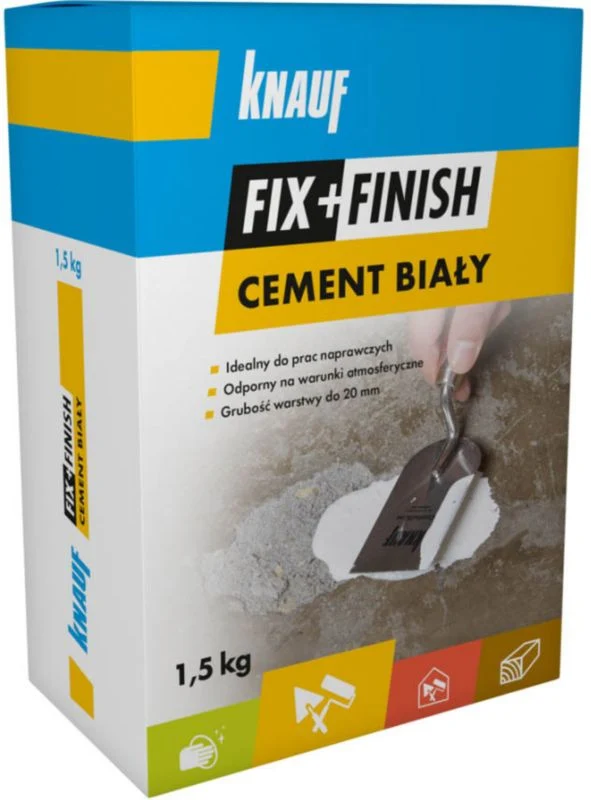 Knauf Fix Finish alabast cement 1,5 kg