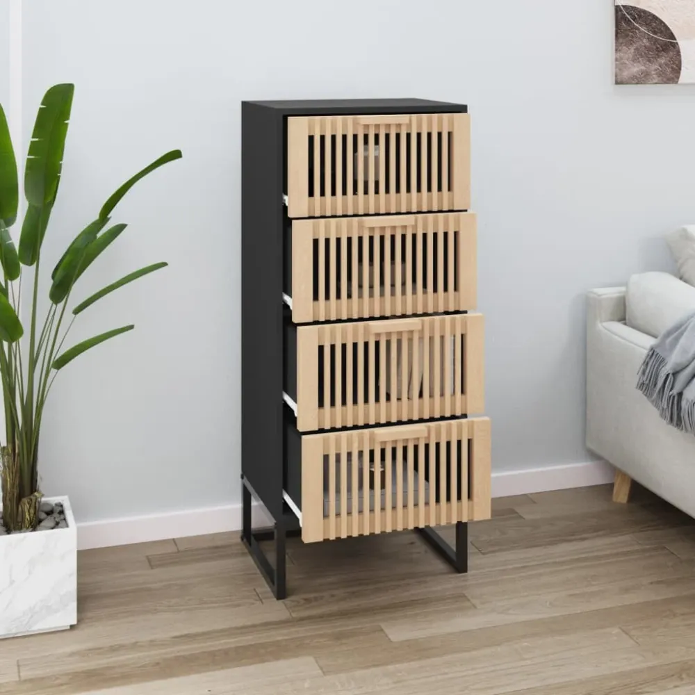 Kommode 40X30X95 Cm Manufactured Træ Brun