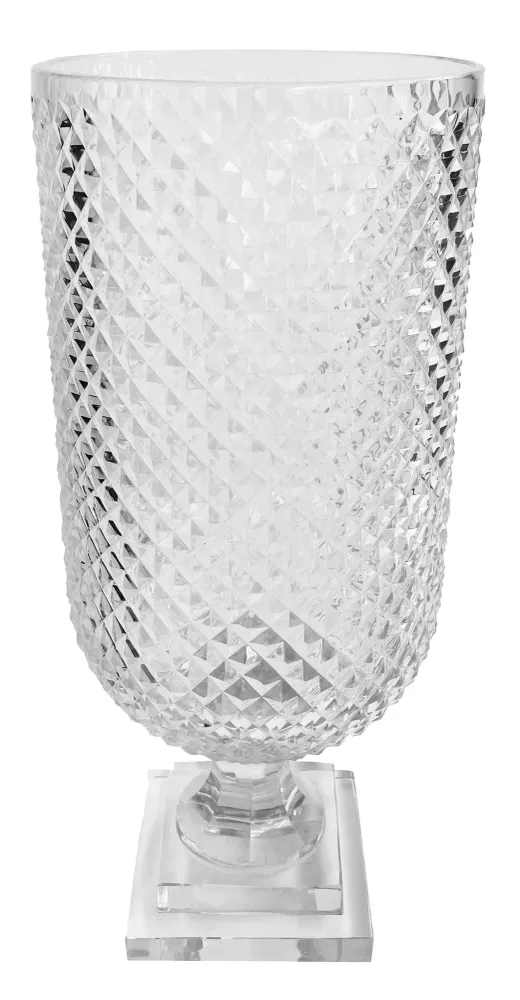 Krystal Hurricane Diamond Cut Klar 18x42 cm