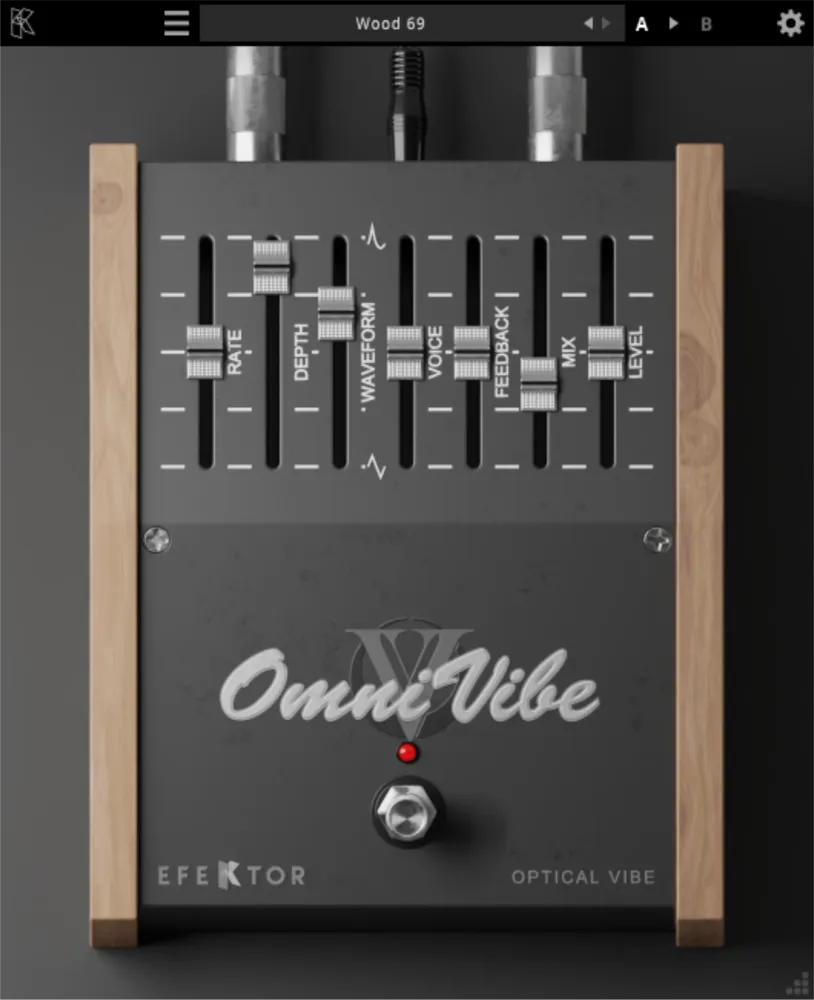 Kuassa Efektor Omnivibe Optical Vibe Machine Quick-Release