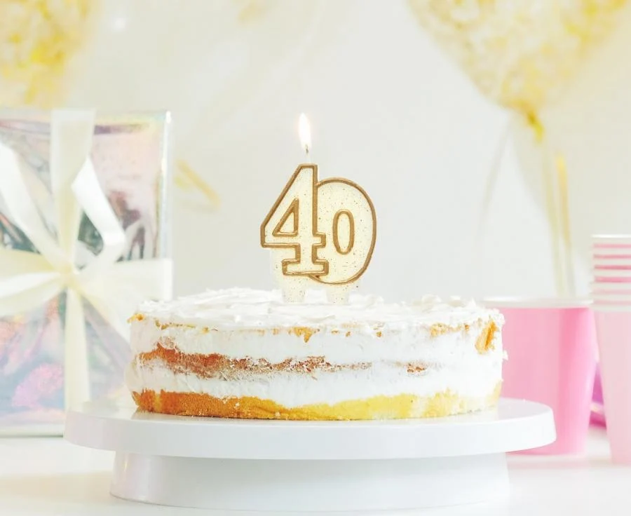 Lagkage vivid 40 år