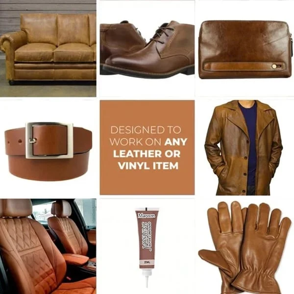 LeatherGel 1+1 GRATIS: Ultimativ Lædergel Reparation Og Restaurering Beige