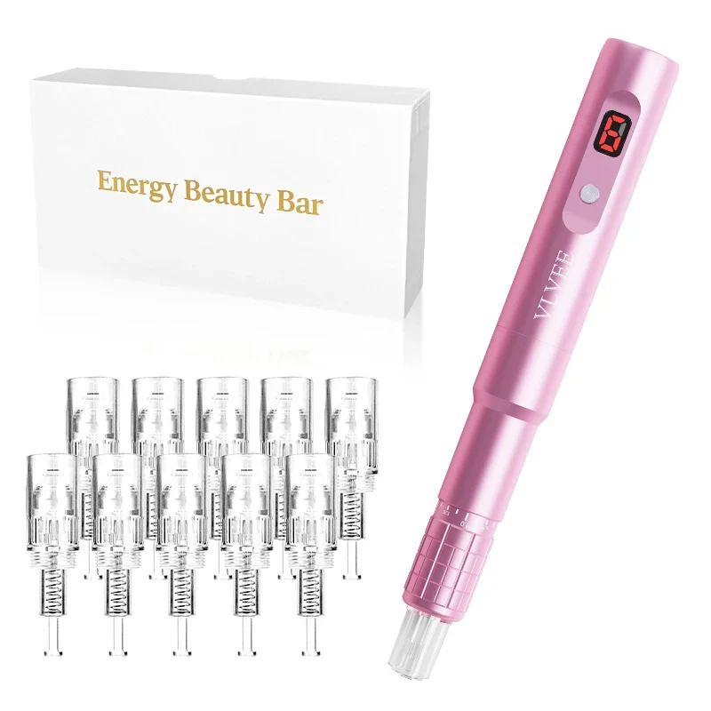 LED Microneedling Device | Dual Light Therapy Skin Care System