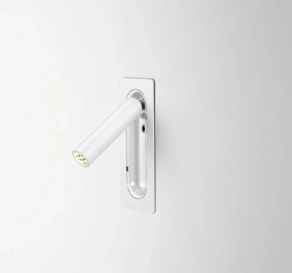 Ledtube RSC vægindbygningslampe fra Marset Mat