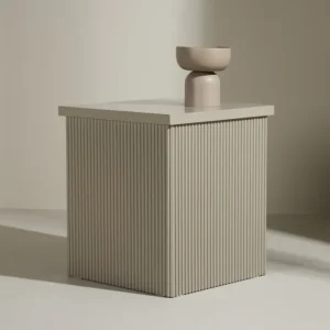 Lenox Sidebord 40 x 40 Ecru