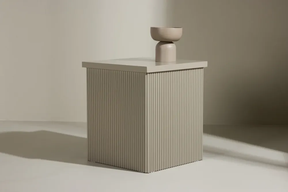 Lenox Sidebord 40 x 40 Ecru
