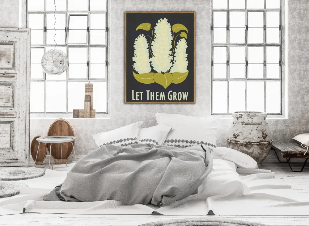 Let Them Grow Work Light 30x40
