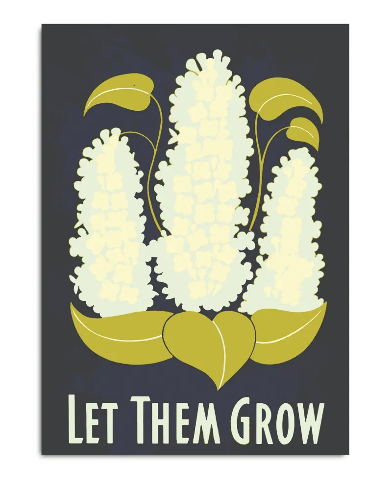 Let Them Grow Work Light 30x40