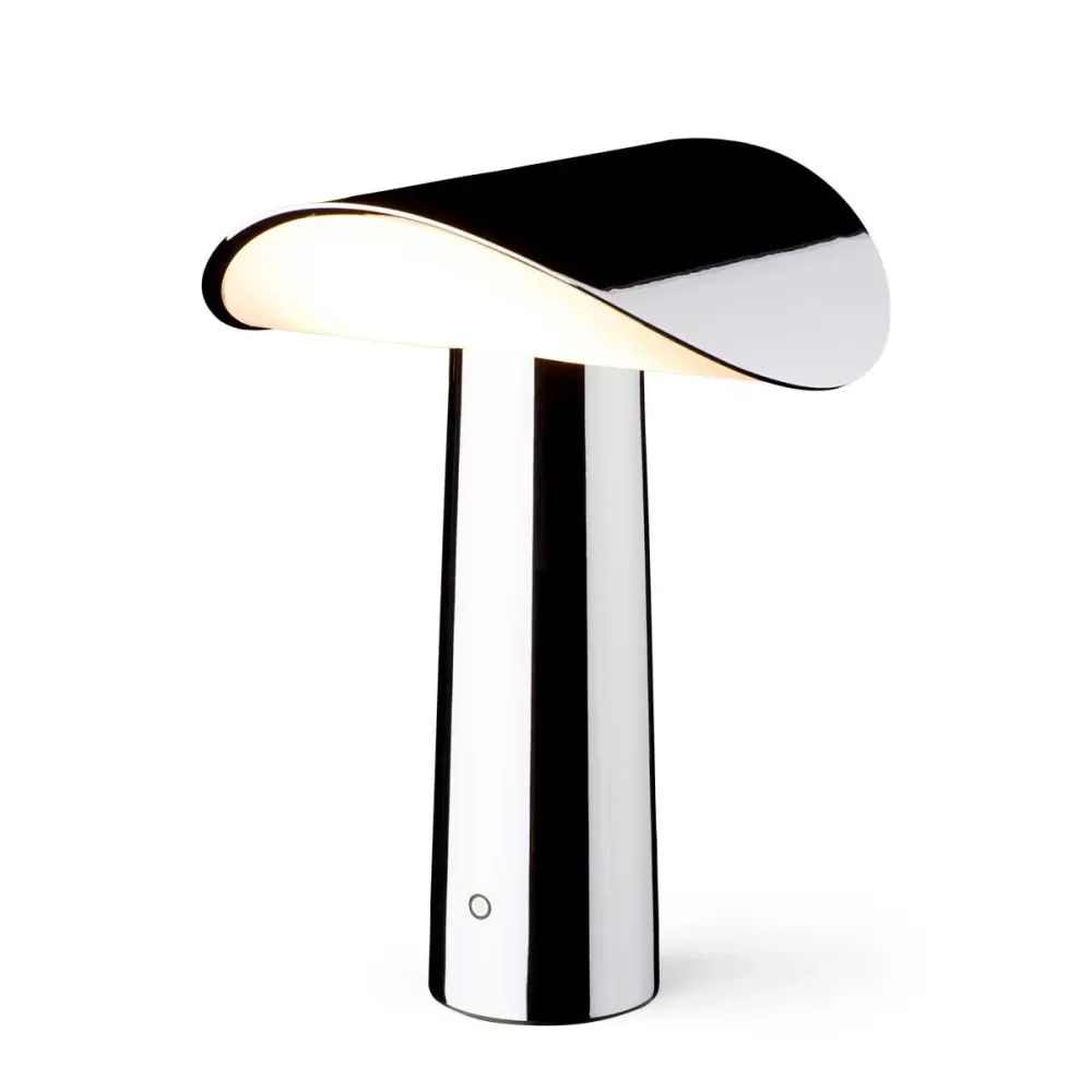 Lium mobile bordlampe krom