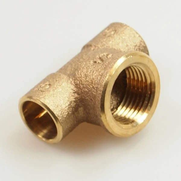 22 mm x 1/2" x 22 mm lodde tee