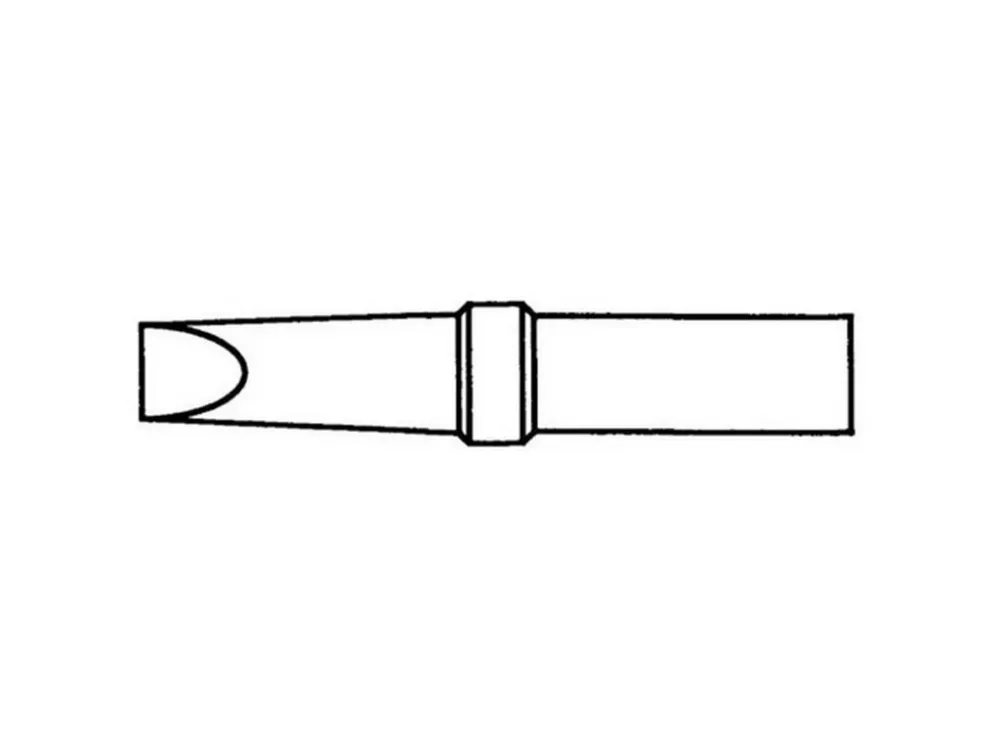Loddespids 1,6mm skruetr.