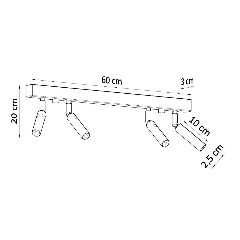 Loftlampe EYETECH 4 40-Piece Bit Set Hvid