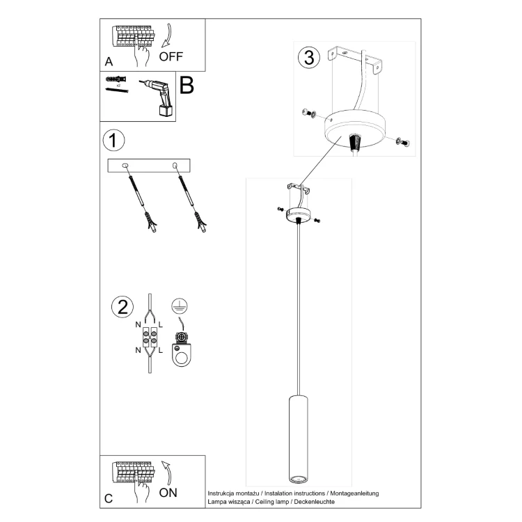 Loftlampe LUVO 1 DIY Projects