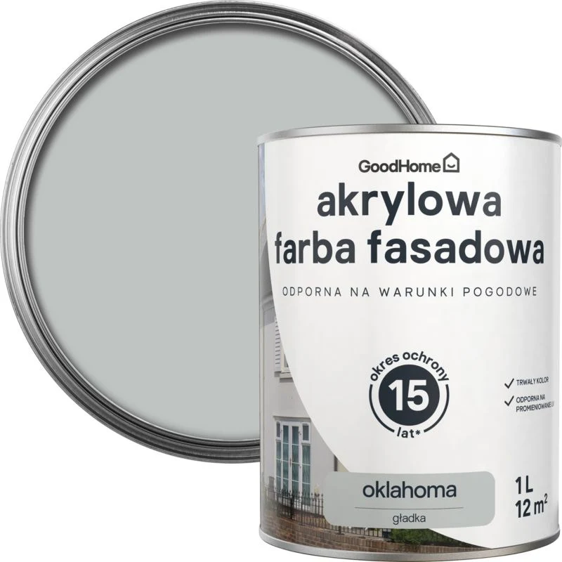 Magnetisk GoodHome Oklahoma facadefarve 1 l