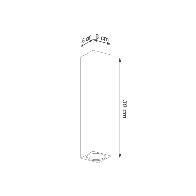 Magnetisk Loftslampe KEKE 30 eg
