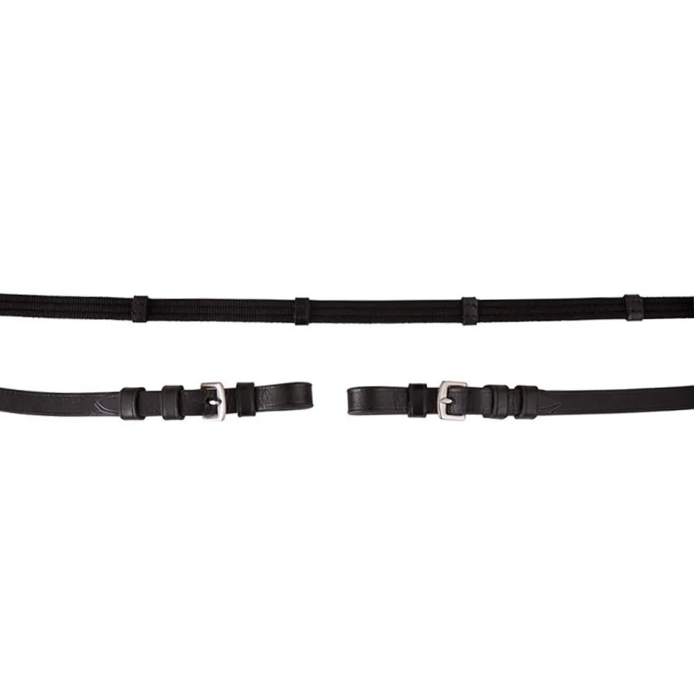 Magnetisk Premiere Web Tøjle m. Stoppere 19mm Sort
