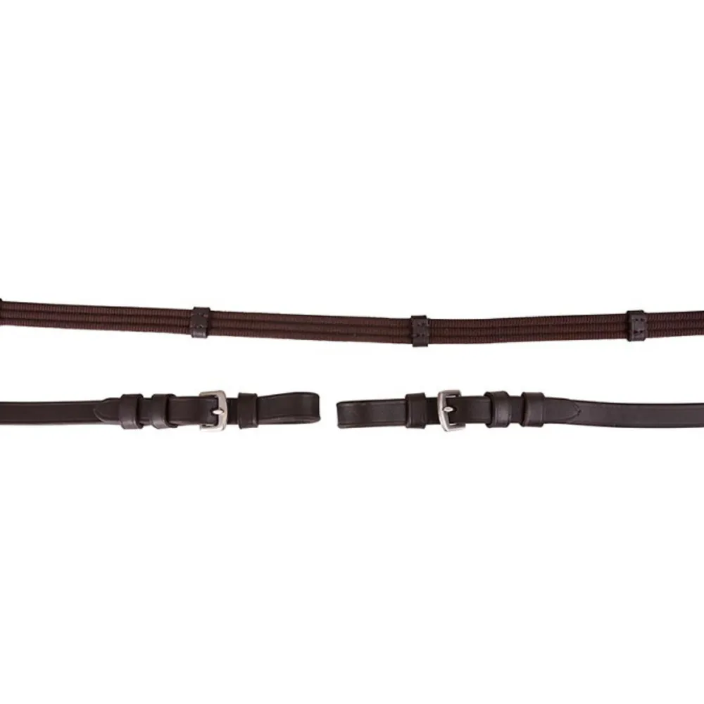 Magnetisk Premiere Web Tøjle m. Stoppere 19mm Sort