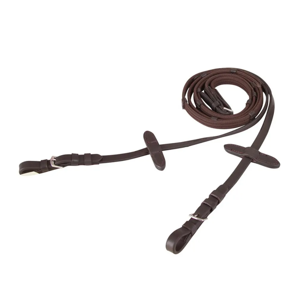 Magnetisk Premiere Web Tøjle m. Stoppere 19mm Sort