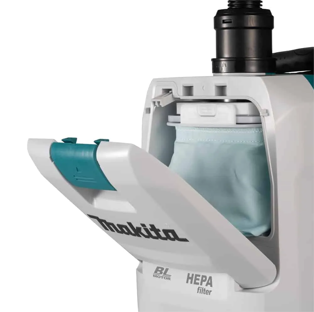 Makita rygstøvsuger 40v 2L XGT