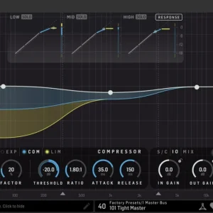 MASTER X HD Easy Multiband Dynamics