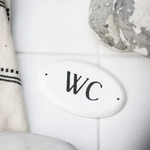 WC metalskilt Made USA