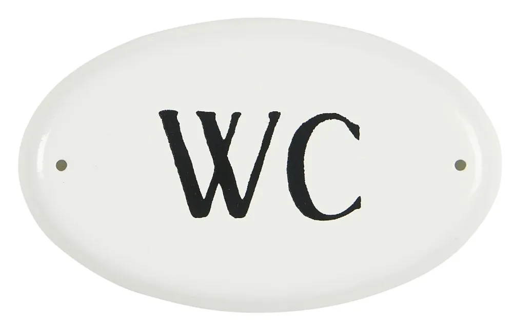 WC metalskilt Made USA