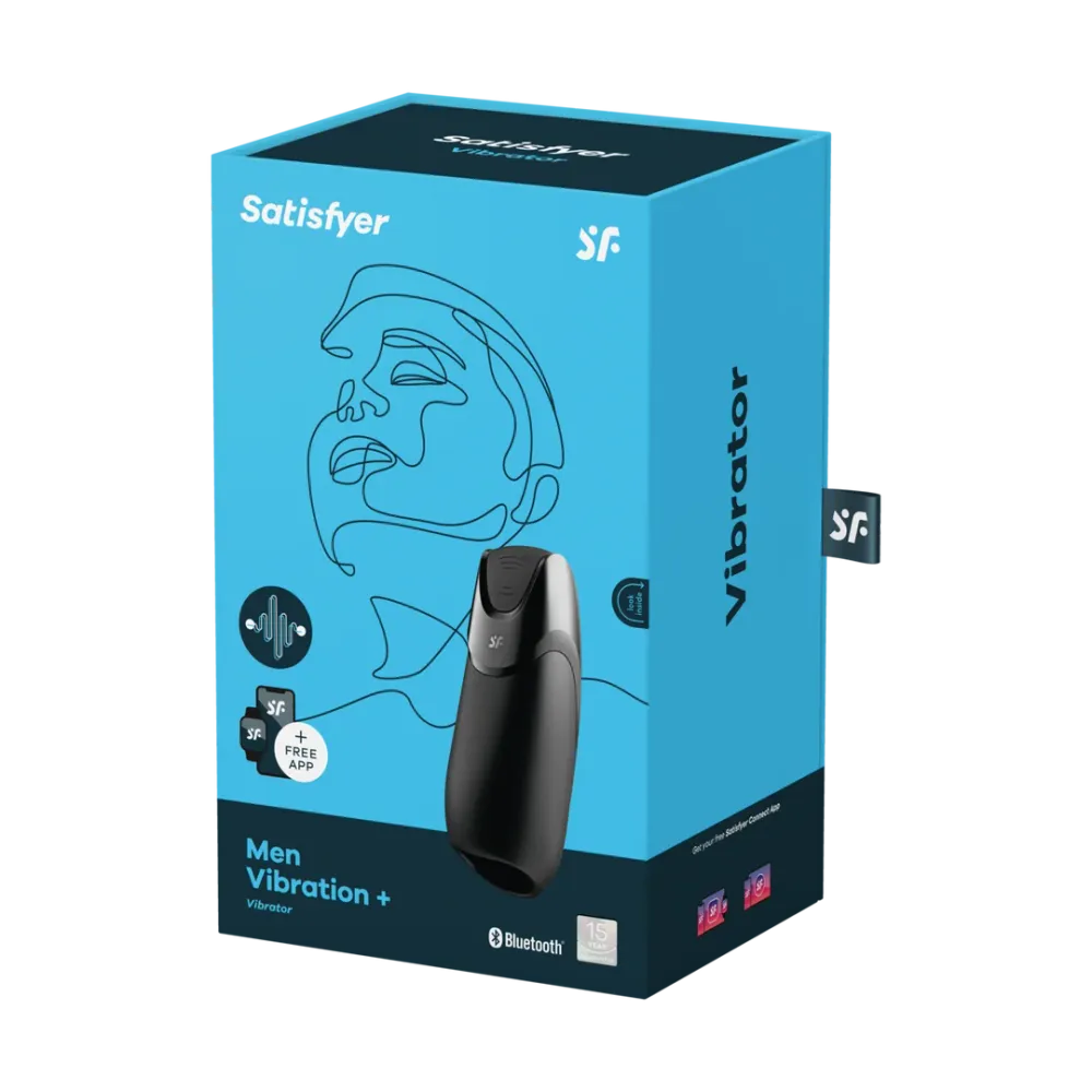 Mænd Vibration Plus Connect App - Onyx