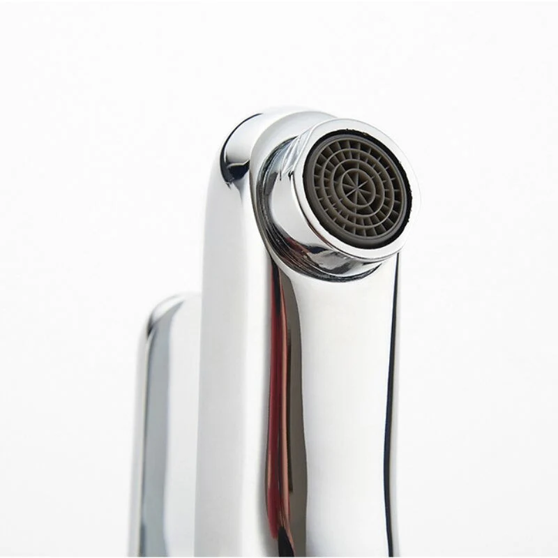 Modern Basin Mixer Tap | Chrome Single Lever Design