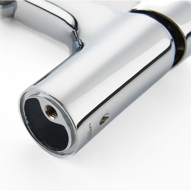 Modern Basin Mixer Tap | Chrome Single Lever Design