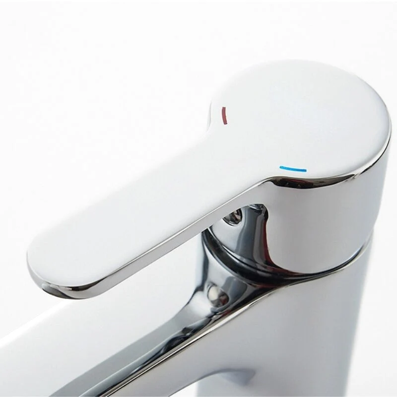 Modern Basin Mixer Tap | Chrome Single Lever Design