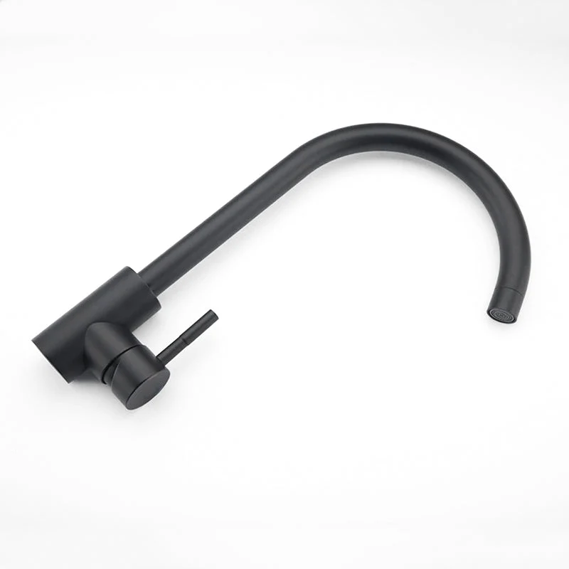 Modern Basin Mixer Tap | Matte Black High Arc Design