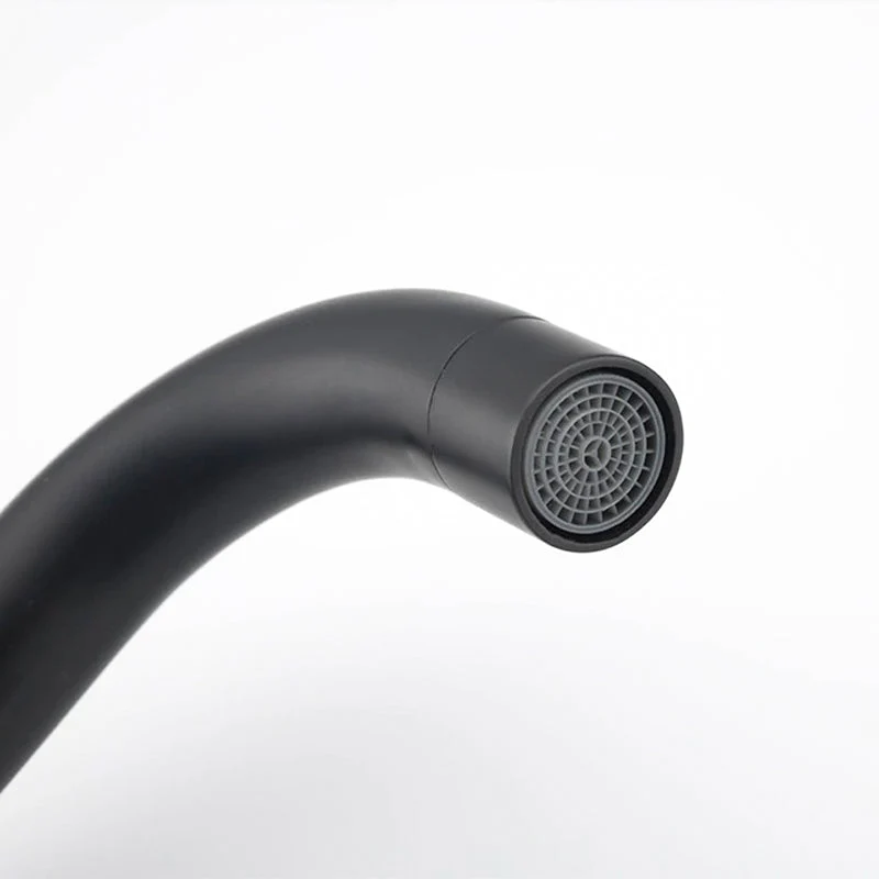 Modern Basin Mixer Tap | Matte Black Square Design