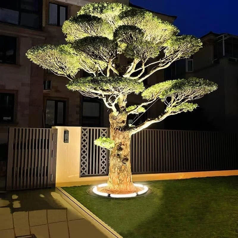 Modern Tree Ring Light | LED Garden Spotlight System Small