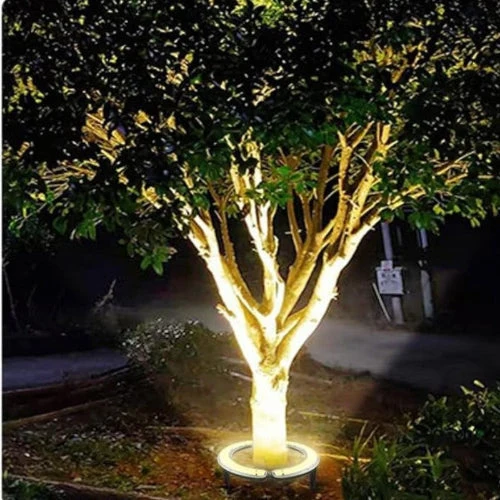 Modern Tree Ring Light | LED Garden Spotlight System Small