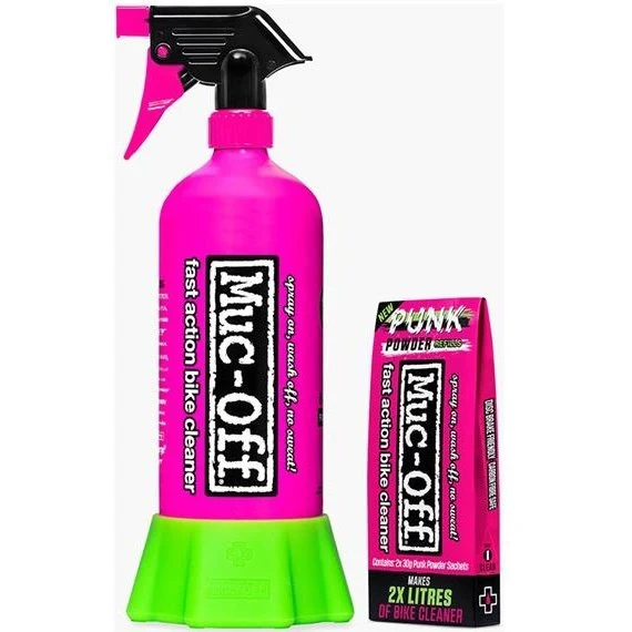 Muc-Off Bottle life + Punk powder Industrial Design