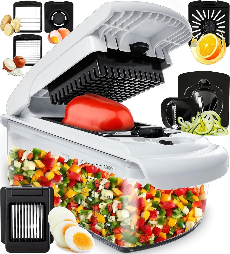 Multi-Function Vegetable Chopper | 6--1 Food Prep System
