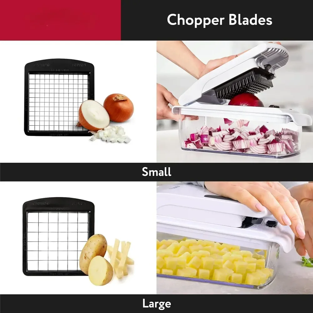 Multi-Function Vegetable Chopper | 6--1 Food Prep System
