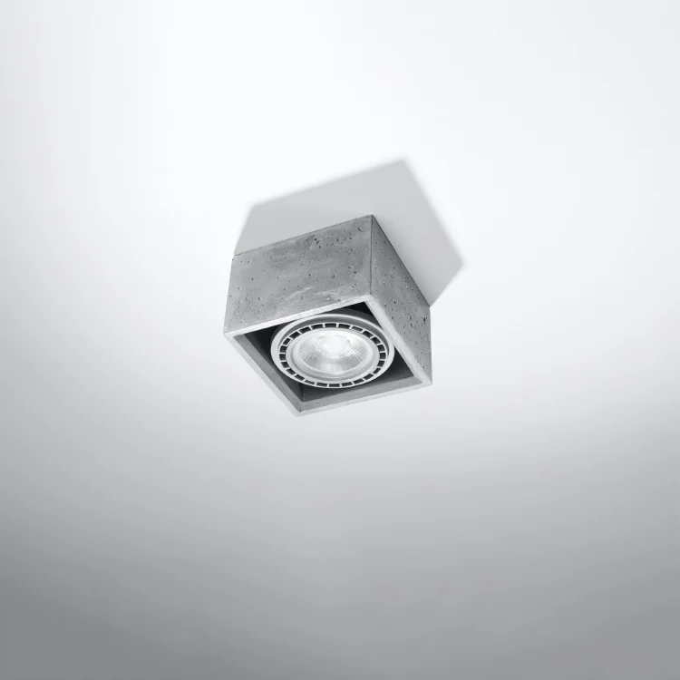 Multifunktionel Loftlampe QUATRO 1 beton