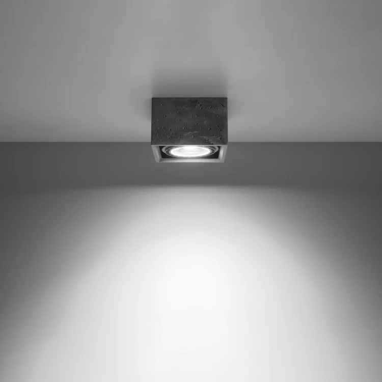 Multifunktionel Loftlampe QUATRO 1 beton