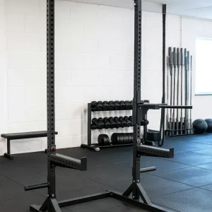 Multifunktionel Pro Squat Rack | Til homegym med Dips & Landmine
