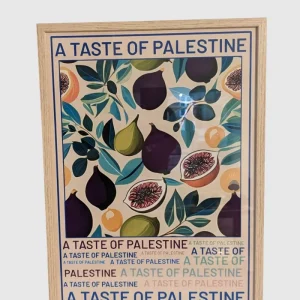 Multifunktionel Støtteplakat Taste Palestine