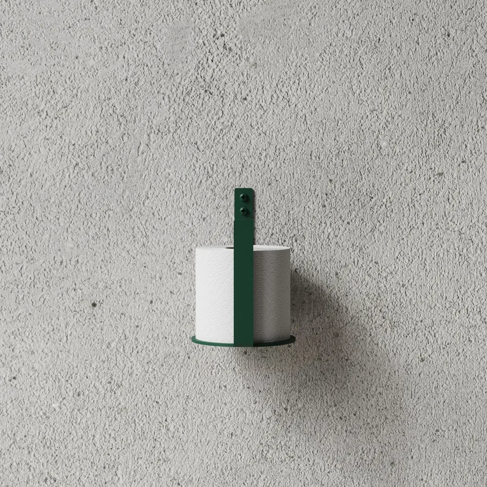 Multi-Purpose Ekstra toiletrulleholder Sort