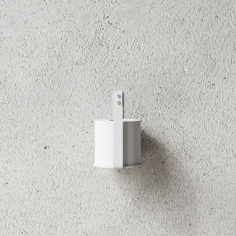 Multi-Purpose Ekstra toiletrulleholder Sort