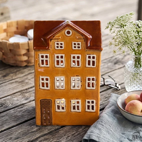 Multi-Purpose Gult Hus til fyrfadslys